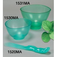Candeez Mint/Aquamarine Scented Flexible Mixing Bowls - Medium